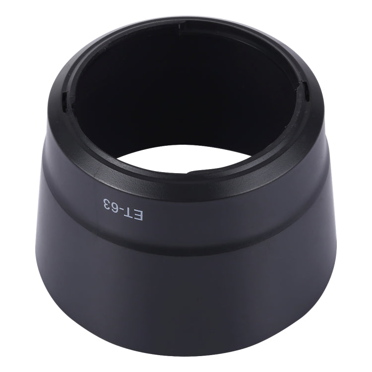 ET-63 Lens Hood Shade for Canon EF-S 55-250mm f/4-5.6 IS STM Lens - Lens Hood by buy2fix | Online Shopping UK | buy2fix
