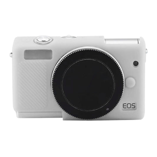 Soft Silicone Protective Case for Canon EOS M200 (White) - Protective Case by buy2fix | Online Shopping UK | buy2fix
