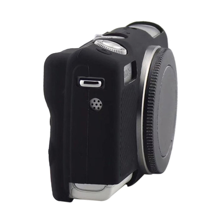Soft Silicone Protective Case for Canon EOS M200 (Black) - Protective Case by buy2fix | Online Shopping UK | buy2fix