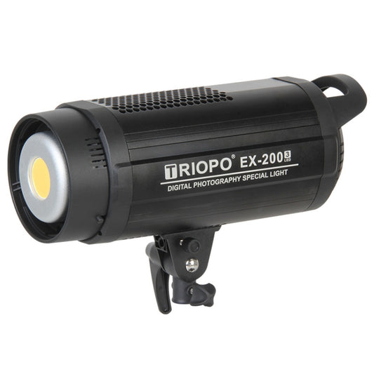 TRIOPO EX-200W Studio Flash Built-in Dissipate Heat System with EX-200III LED Single Light - Shoe Mount Flashes by TRIOPO | Online Shopping UK | buy2fix