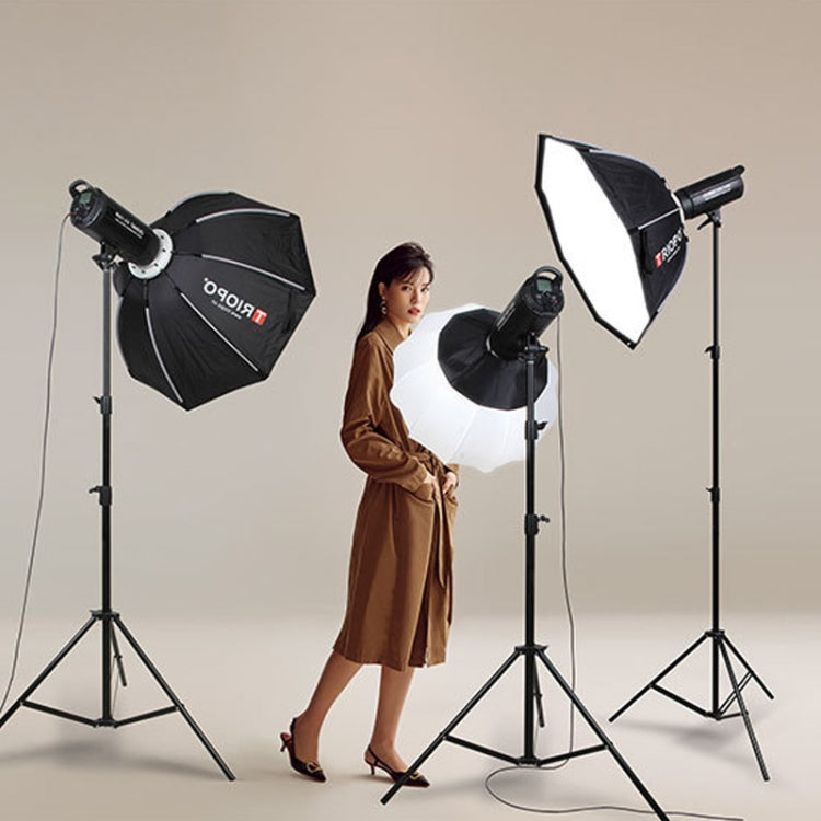 TRIOPO EX-150W Studio Flash Built-in Dissipate Heat System with EX-150III LED Single Light by TRIOPO