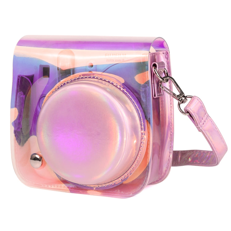 Transparent Symphony PVC Camera Bag with Shoulder Strap for Fujifilm Instax mini 11 - Leather Bag by buy2fix | Online Shopping UK | buy2fix