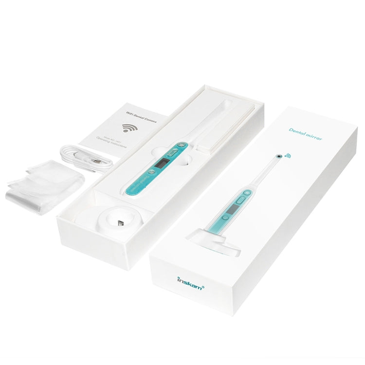 i401 2.0MP HD Camera Wireless Dental Inspection Endoscope with 8 Adjustable LEDs, IP67 Waterproof by buy2fix