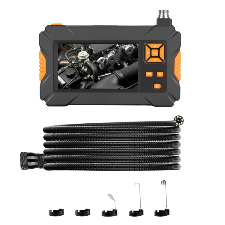 P30 8mm IP67 Waterproof 4.3 inch HD Portable Endoscope Snake Tube Industrial Endoscope, Cable Length: 5m - by buy2fix | Online Shopping UK | buy2fix