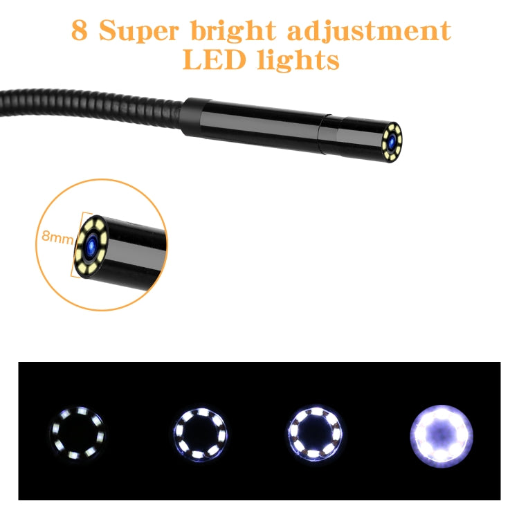 P30 8mm IP67 Waterproof 4.3 inch HD Portable Endoscope Snake Tube Industrial Endoscope, Cable Length: 5m - by buy2fix | Online Shopping UK | buy2fix