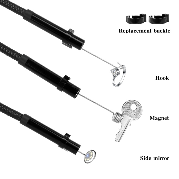 P30 8mm IP67 Waterproof 4.3 inch HD Portable Endoscope Snake Tube Industrial Endoscope, Cable Length: 5m - by buy2fix | Online Shopping UK | buy2fix