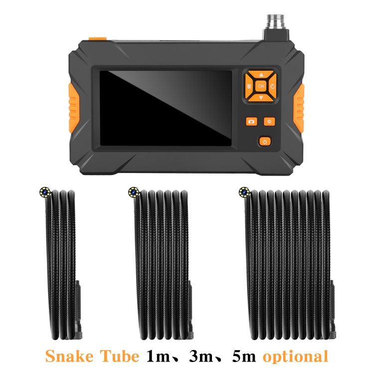 P30 8mm IP67 Waterproof 4.3 inch HD Portable Endoscope Snake Tube Industrial Endoscope, Cable Length: 5m - by buy2fix | Online Shopping UK | buy2fix