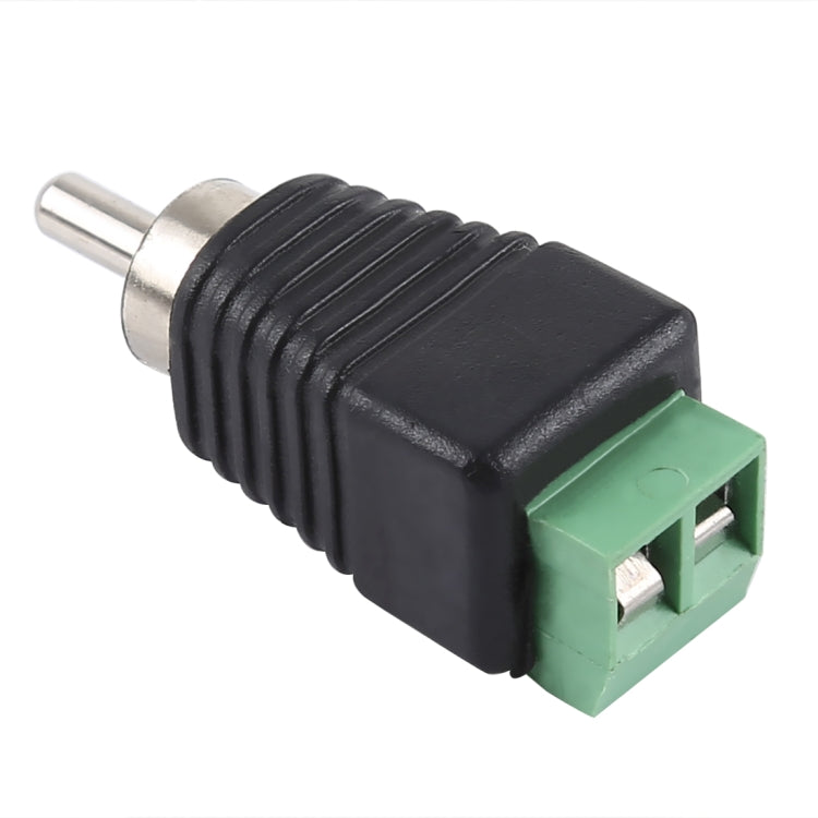 DC Power to RCA Male Adapter Connector - Connectors by buy2fix | Online Shopping UK | buy2fix