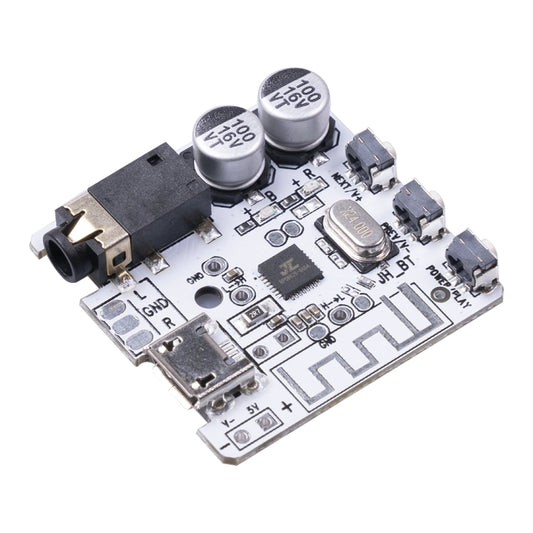 6966 DIY Bluetooth 5.0 Audio Receiver Board Module MP3 Lossless Player Wireless Stereo Music Amplifier Module (White) by buy2fix