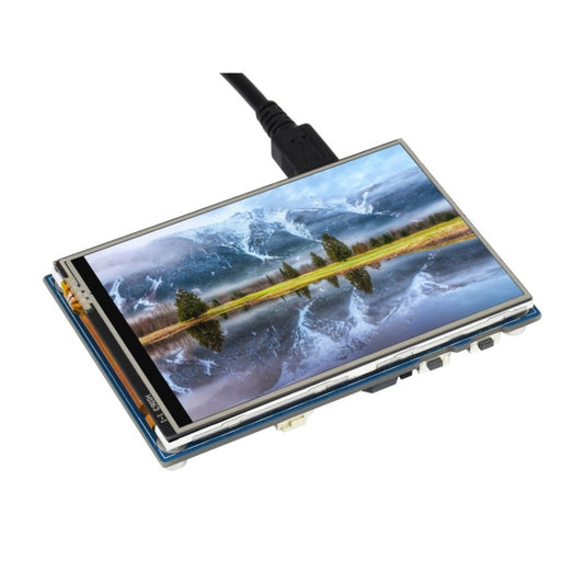 Waveshare 3.5 inch IPS Screen Overall Evaluation Board for Raspberry Pi Pico, Misc Onboard Components For Easily Evaluating The RP2040 by WAVESHARE