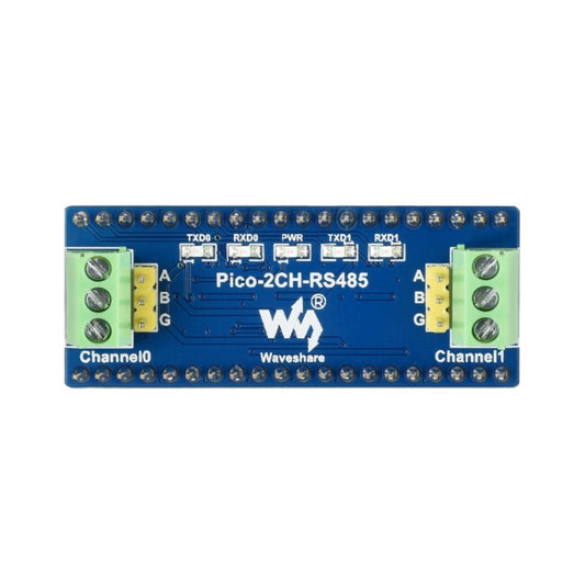Waveshare 2-Channel RS485 Module for Raspberry Pi Pico, SP3485 Transceiver, UART To RS485 by WAVESHARE