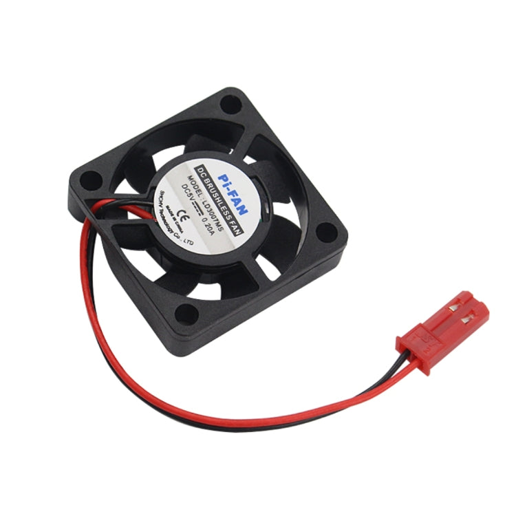 DC 5V 0.2A Mini Computer Case Cooler Cooling Fan with Screws Parts for Raspberry Pi 3B / 2B / B+, Size: 30x30x8mm(Black) - Raspberry Pi Accessories by buy2fix | Online Shopping UK | buy2fix