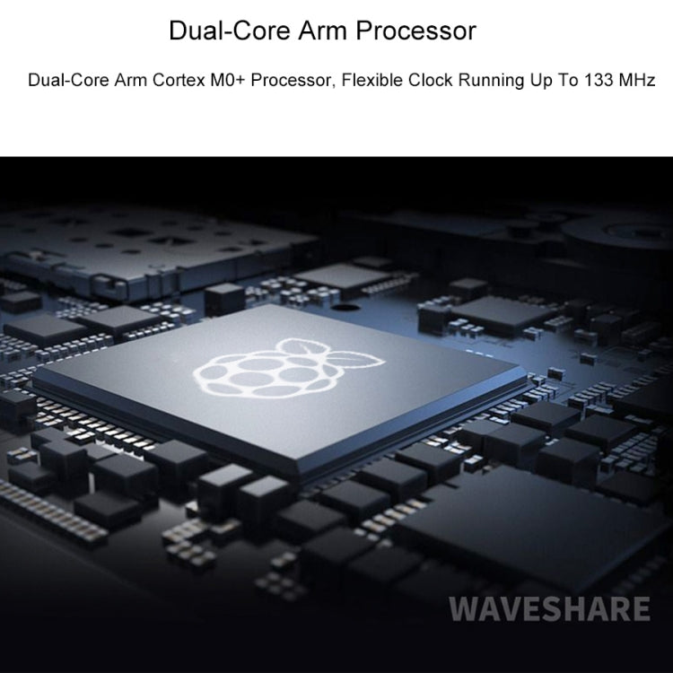 Waveshare RP2040-Plus Pico-like MCU Board Based on Raspberry Pi MCU RP2040, without Pinheader - Modules Expansions Accessories by WAVESHARE | Online Shopping UK | buy2fix