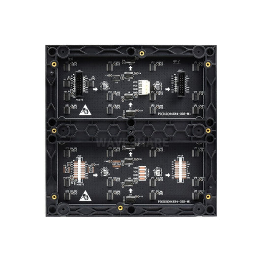Waveshare RGB Full-Color LED Matrix Panel, 3mm Pitch, 64 x 64 Pixels, Adjustable Brightness by WAVESHARE