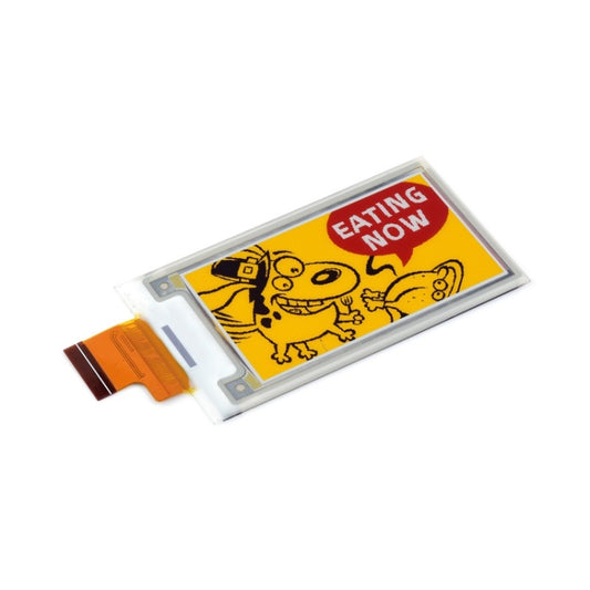 Waveshare 2.36 inch 296 x 168 Red Yellow Black White E-Paper (G) Raw Display Panel by WAVESHARE