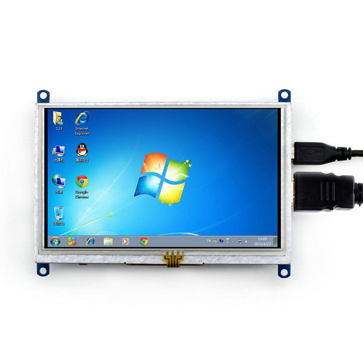 WAVESHARE 5 Inch HDMI LCD (B) 800x480 Touch Screen for Raspberry Pi Supports Various Systems - LCD & LED Display Module by WAVESHARE | Online Shopping UK | buy2fix