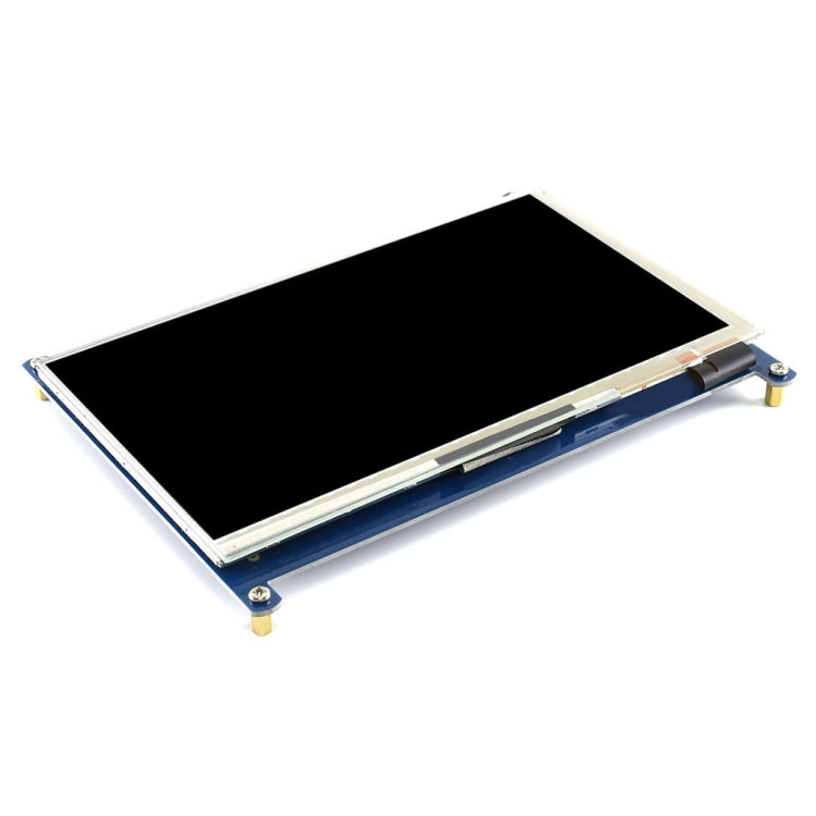 WAVESHARE 7 Inch HDMI LCD (C) 1024x600 Touch Screen for Raspberry Pi with Bicolor Case - LCD & LED Display Module by buy2fix | Online Shopping UK | buy2fix