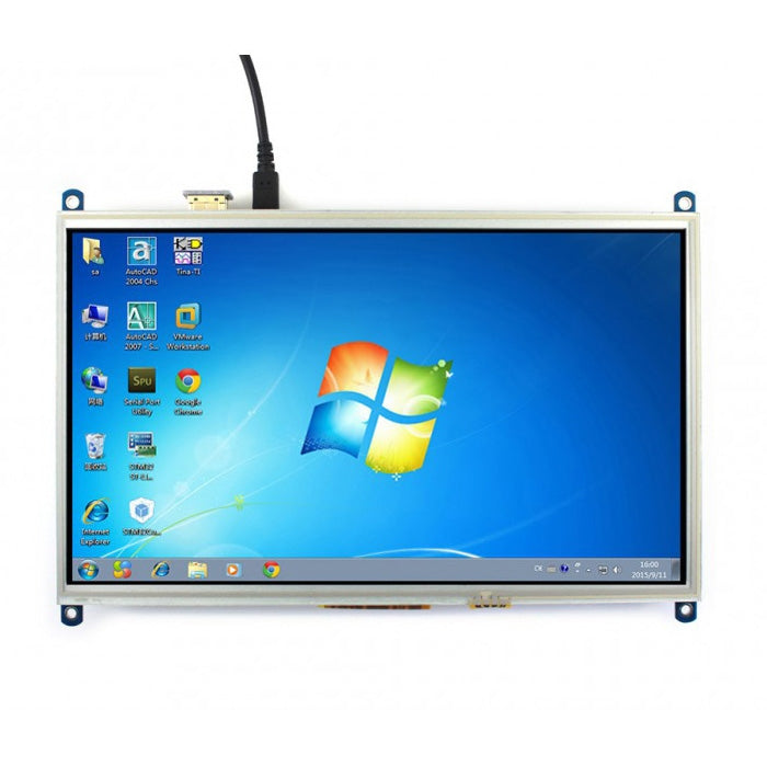 WAVESHARE 10.1inch Resistive Touch Screen LCD, HDMI interface, Designed for Raspberry Pi by buy2fix