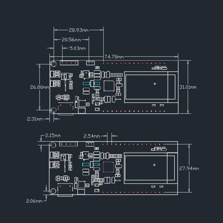 TTGO T-PCIE ESP32-WROVER-B AXP192 Chip WiFi Bluetooth Nano Card SIM Series Module 16MB Hardware Composable Development Board by TTGO