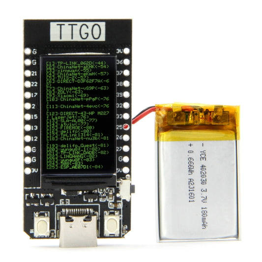 TTGO T-Display 4MB ESP32 WiFi Bluetooth Module 1.14 inch Development Board for Arduino by TTGO