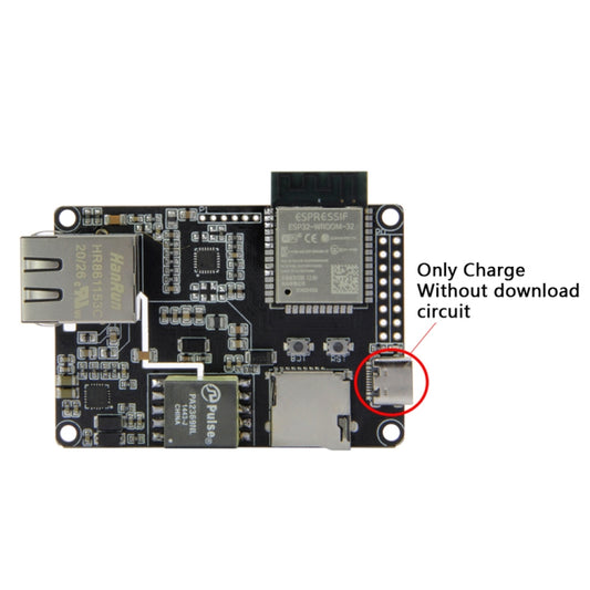 TTGO T-Internet-POE ESP3 Module Ethernet Adapters Extension Board by TTGO