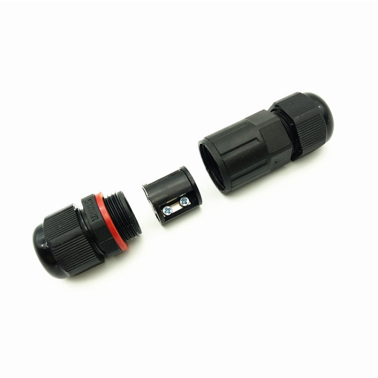 XYS20 IP68 Waterproof 3 Pin Straight Cable Connector - Connector & Plug by buy2fix | Online Shopping UK | buy2fix
