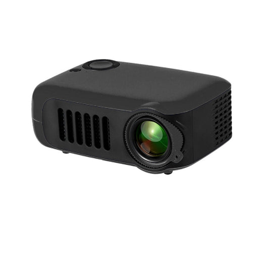 A2000 Portable Projector 800 Lumen LCD Home Theater Video Projector, Support 1080P, EU Plug (Black) - LED Projector by buy2fix | Online Shopping UK | buy2fix