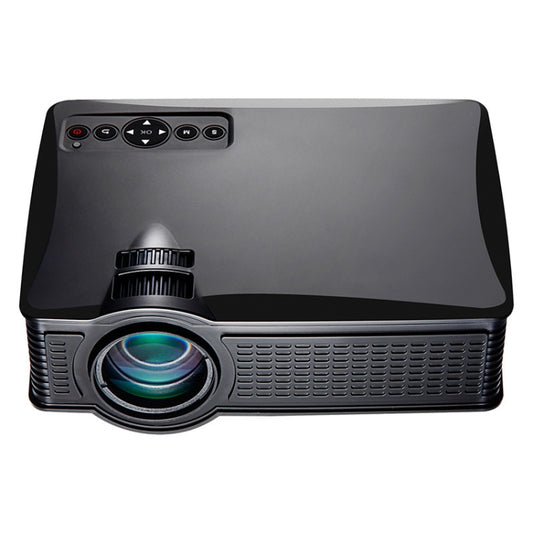 LY-40 1800 Lumens 1280 x 800 Home Theater LED Projector with Remote Control, EU Plug (Black) by buy2fix