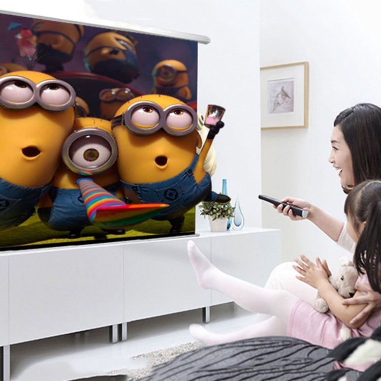 RD-805B 960*640 1200 Lumens Portable Mini LED Projector Home Theater with Remote Controller ,Support USB + VGA + HDMI + AV + TV(Black) by buy2fix