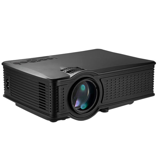 LY-50 1800 Lumens 1280x800 Home Theater LED Projector with Remote Control, Support AV & USB & VGA & HDMI(Black) by buy2fix