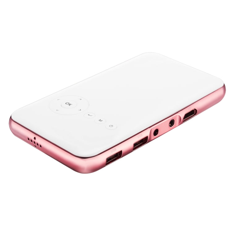 Wejoy DL-S6+ 1000 Lumens 854x480 Smart Mini Projector, RK3128 CPU, 1GB+32GB, Android 4.4, Bluetooth, WiFi, HDMI(Rose Gold) - Mini Projector by WEJOY | Online Shopping UK | buy2fix