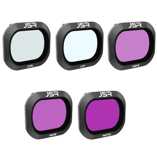 JSR Drone 5 in 1 UV+CPL+ND4+ND8+ND16 Lens Filter for DJI MAVIC 2 Pro by JSR