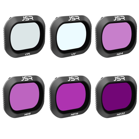 JSR Drone 6 in 1 UV+CPL+ND4+ND8+ND16+ND32 Lens Filter for DJI MAVIC 2 Pro by JSR