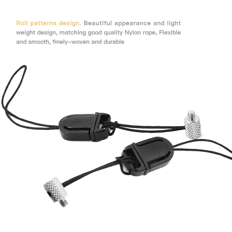 STARTRC Phone Holder Clip Anti-lost Rope Strap Anti-drop for DJI OM4 / Osmo Mobile 3 (Black) - by STARTRC | Online Shopping UK | buy2fix