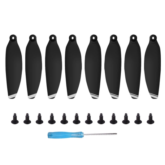 8 PCS/Set Sunnylife 4726F Low Noise Quick-release Wing Propellers for DJI Mini SE / 2 / 2 SE / 4K(Silver) - DIY Propeller by Sunnylife | Online Shopping UK | buy2fix
