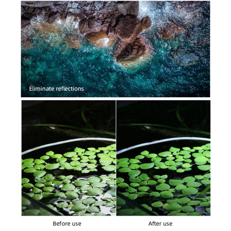 JSR KS CPL Lens Filter for DJI Air 2S, Aluminum Frame by JSR