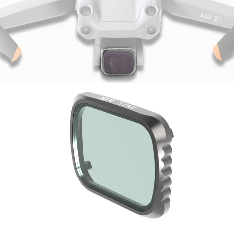 JSR KS STAR Effect Lens Filter for DJI Air 2S, Aluminum Frame - Lens Filter by JSR | Online Shopping UK | buy2fix