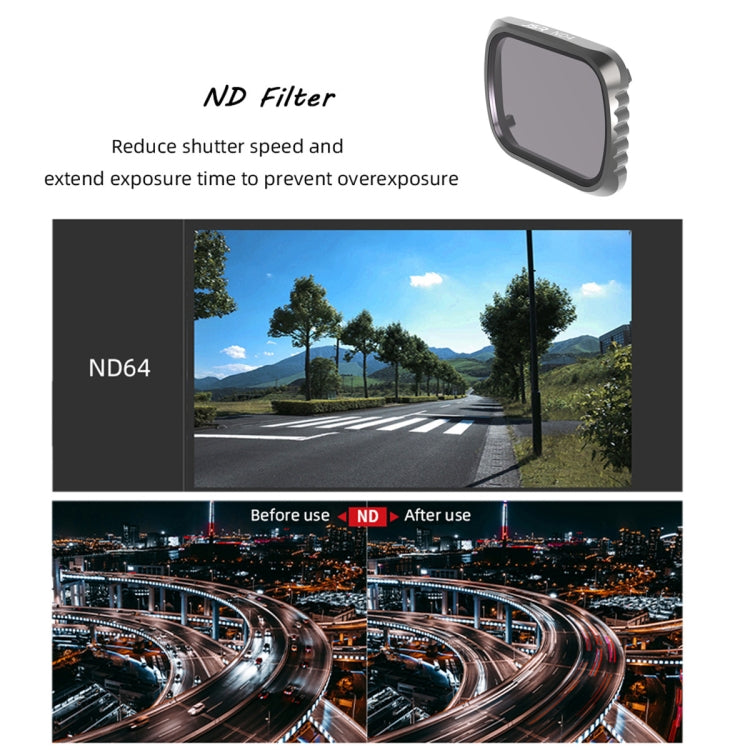 JSR KS CPL + ND8 + ND16 Lens Filter for DJI Air 2S, Aluminum Frame - Lens Filter by JSR | Online Shopping UK | buy2fix