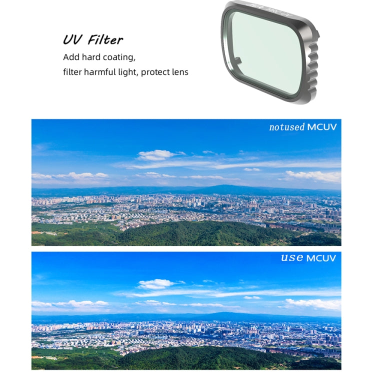 JSR KS 8 in 1 UV + CPL + ND8 + ND16 + ND32 + ND64 + STAR + NIGHT Lens Filter for DJI Air 2S, Aluminum Frame - Lens Filter by JSR | Online Shopping UK | buy2fix