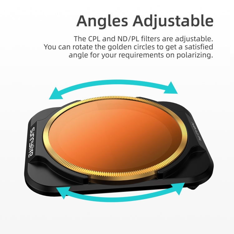 Sunnylife A2S-FI9343 ND32PL Lens Filter for DJI Air 2S - Lens Filter by Sunnylife | Online Shopping UK | buy2fix
