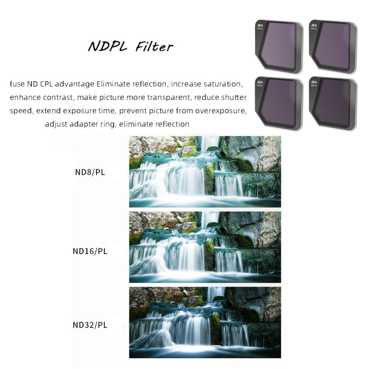 JSR Drone ND16PL Lens Filter for DJI Mavic 3 by JSR