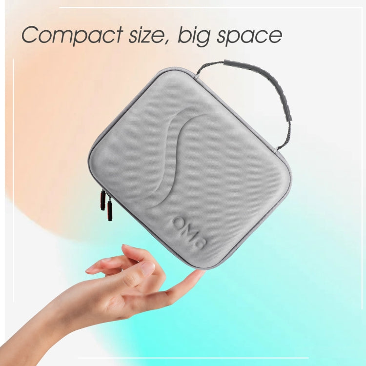 For DJI Osmo Mobile 6 STARTRC Portable Shockproof Waterproof PU Case Bag(Dark Gray) - by STARTRC | Online Shopping UK | buy2fix