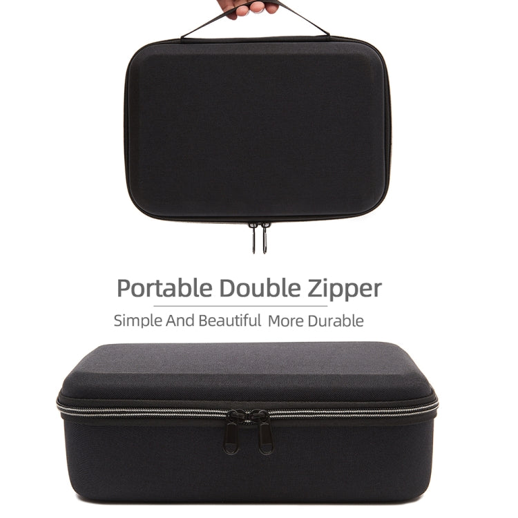 For DJI Osmo Action 3 Carrying Storage Case Bag,Size: 21.5 x 29.5 x 10cm(Black) by buy2fix