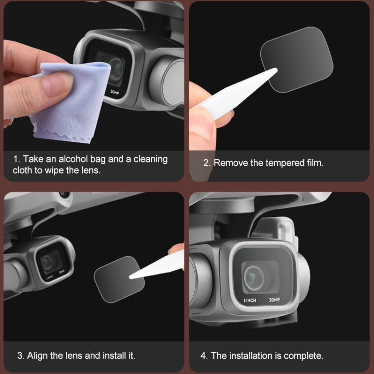 For DJI Mavic Air 2S Explosion-proof Tempered Glass Drone Lens Film by buy2fix