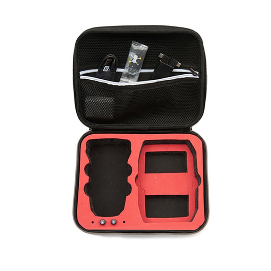 For DJI Mini 2 SE Shockproof Carrying Hard Case Drone Body Storage Bag, Size: 24x 19 x 9cm (Black Red) by buy2fix
