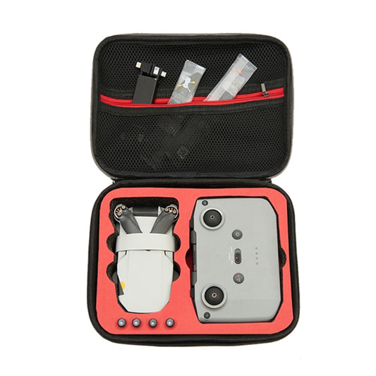 For DJI Mini 2 SE Grey Shockproof Carrying Hard Case Drone Storage Bag, Size: 24 x 19 x 9cm(Red) by buy2fix