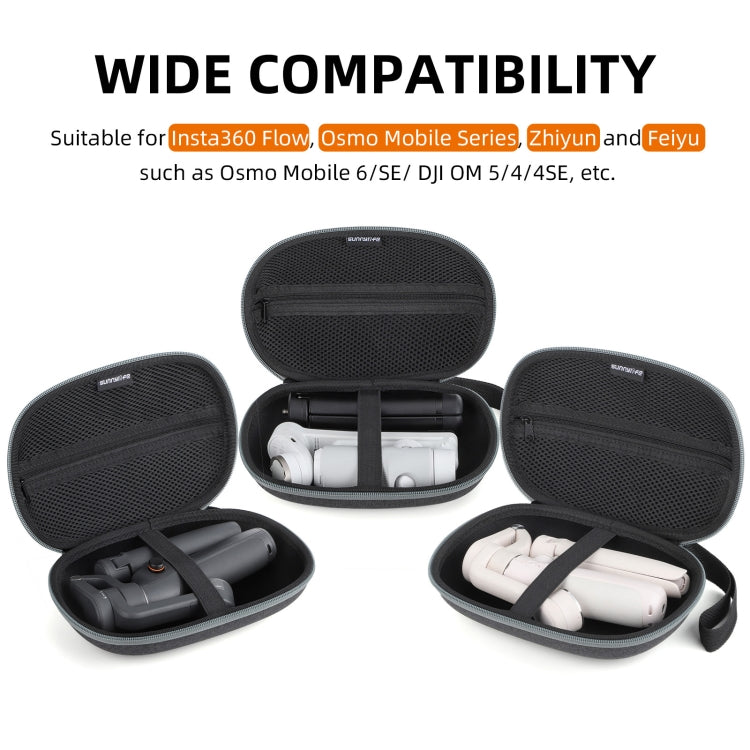 Portable Storage Bag Box For DJI OSMO Mobile Series / Insta360 Flow / ZHIYUN / FEIYU(Grey) - by Sunnylife | Online Shopping UK | buy2fix