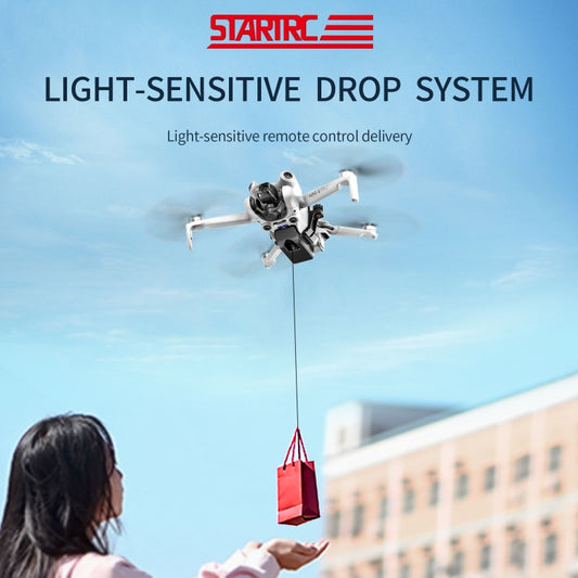 For DJI Mini 4 Pro STARTRC LED Light Air-Dropping System Thrower Parabolic - Other by buy2fix | Online Shopping UK | buy2fix