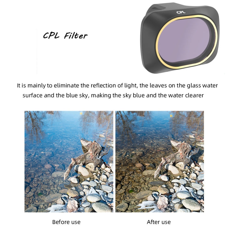 JSR Drone CPL Lens Filter for DJI MAVIC mini - Lens Filter by JSR | Online Shopping UK | buy2fix