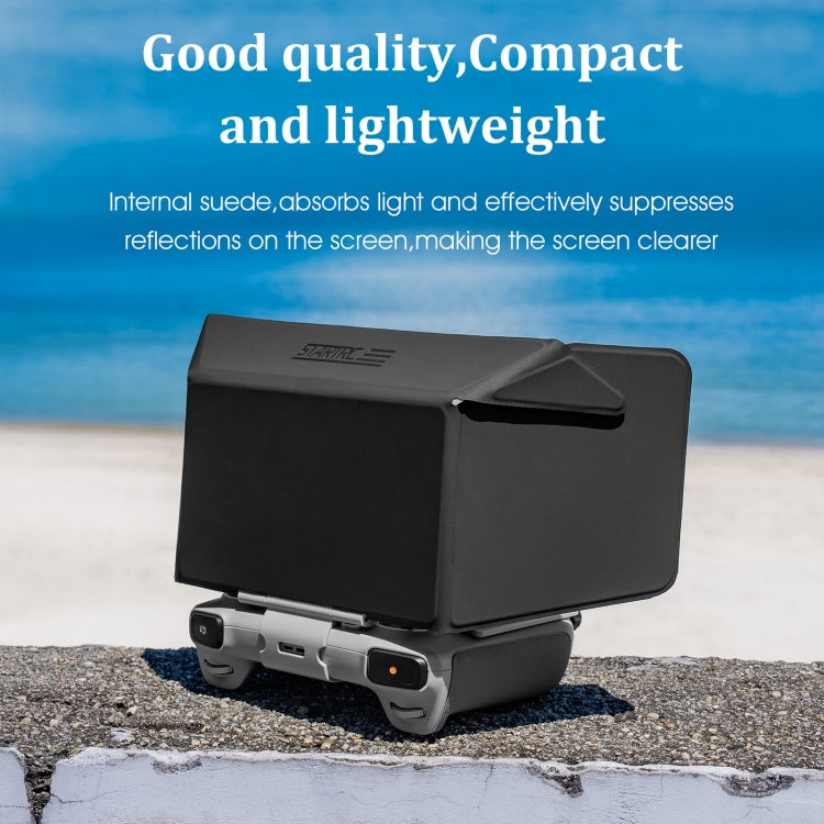 STARTRC Foldable Controller Sunshade for DJI Mini 3 Pro Remote Controller (Black) by STARTRC